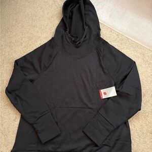 Hanes Jet Black Lightweight Pullover Hoodie